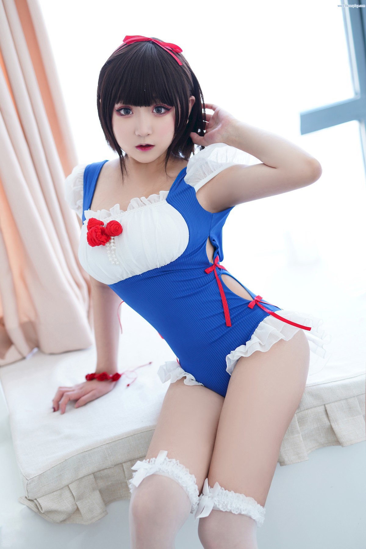 Cosplay 恩田直幸 夏日泳装 白雪姬 8