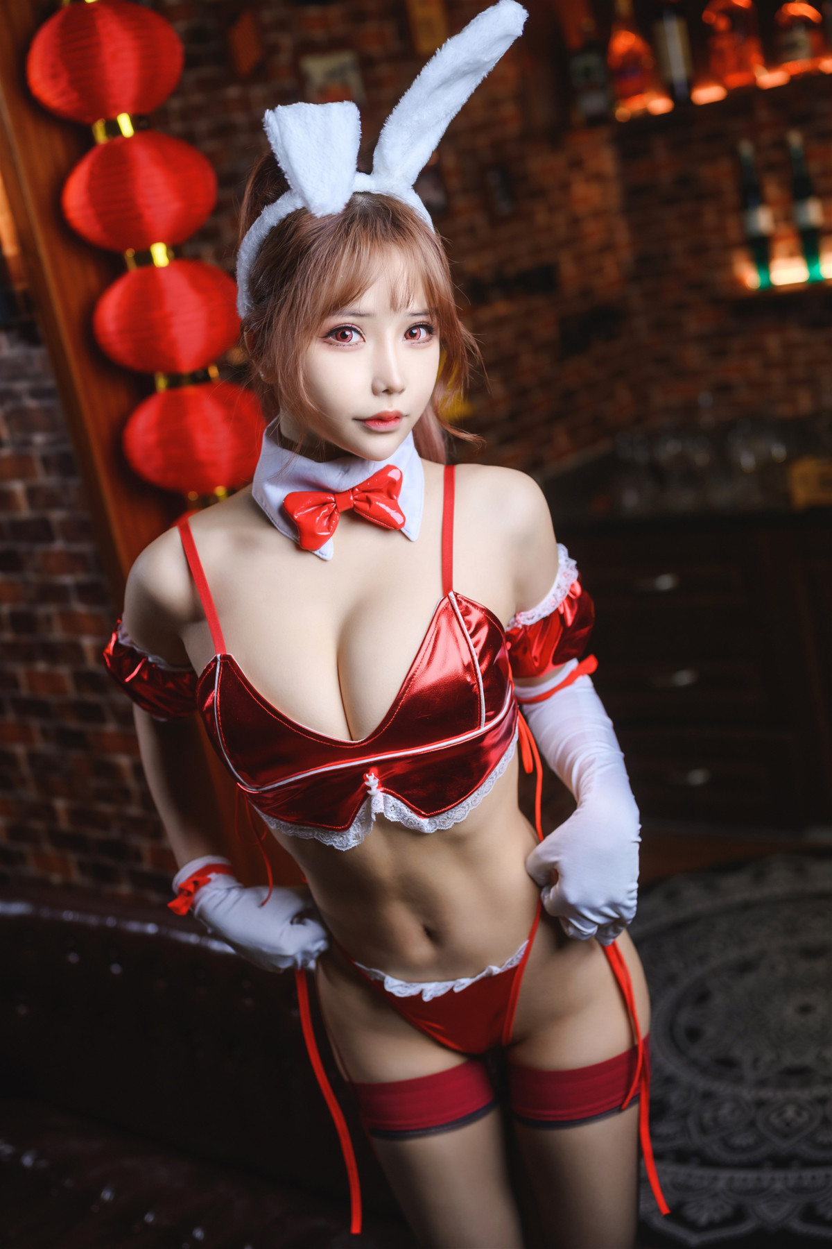 Cosplay 抱走莫子aa 兔色撩人 Rabbit 2