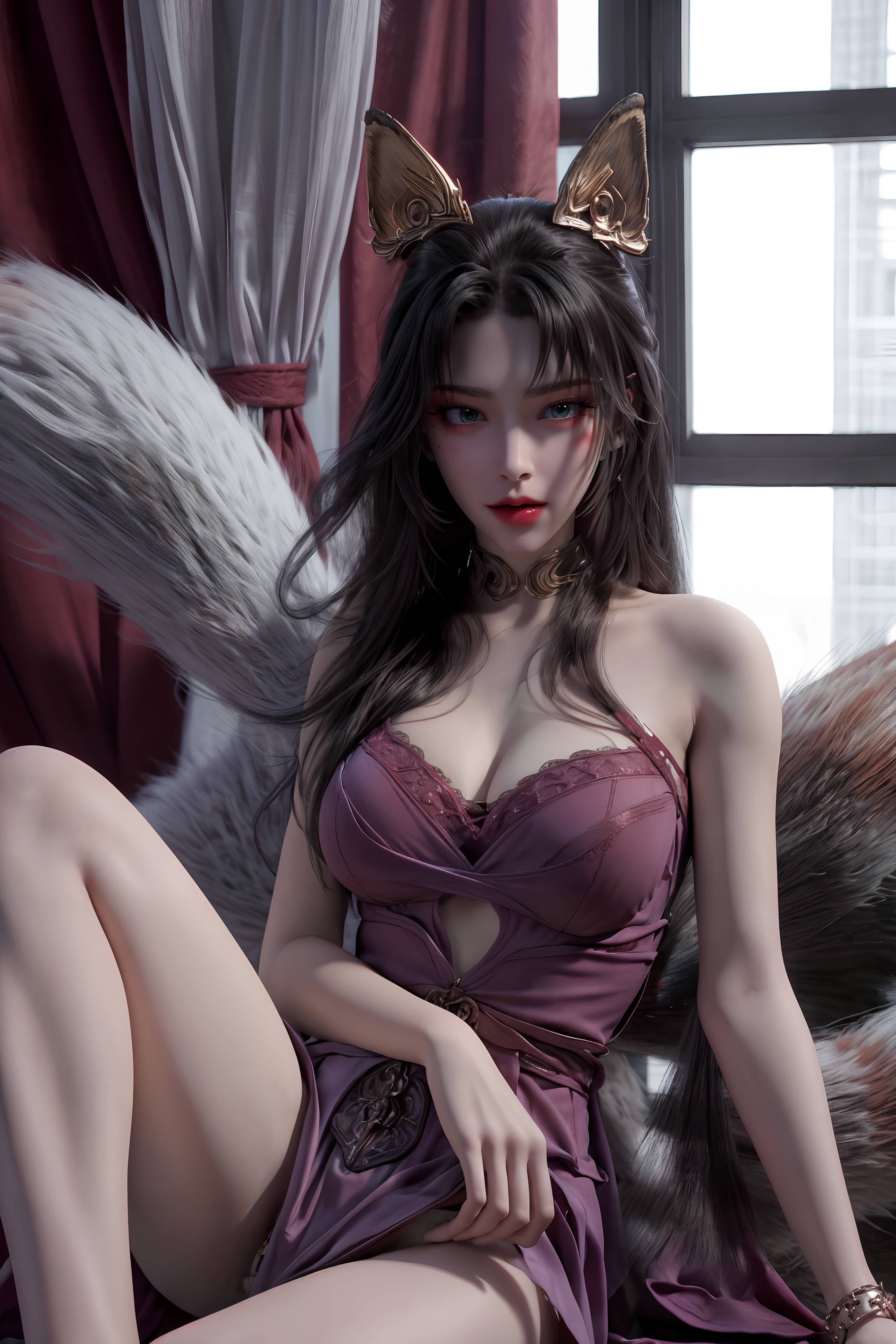 图片[13]-完美世界-天狐仙子 逼真狐尾-六色网
