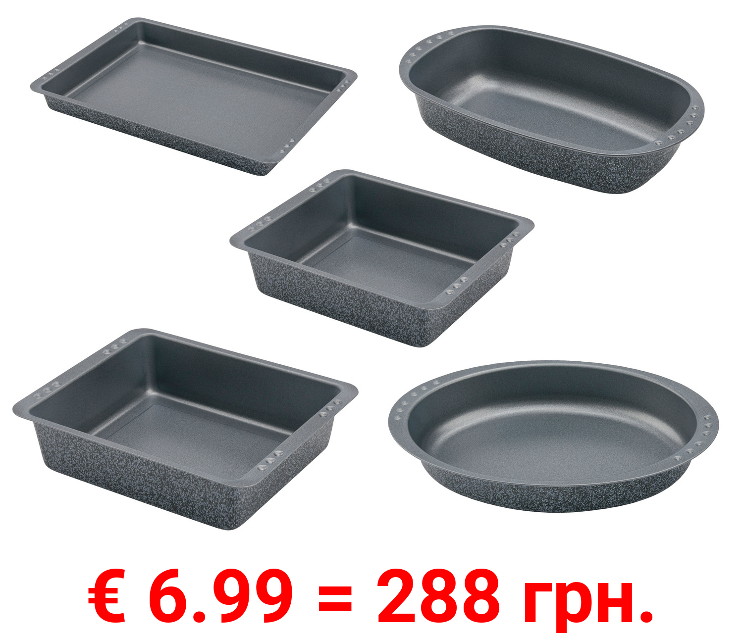 ERNESTO® Auflaufform »Granito«, mit Antihaftbeschichtung