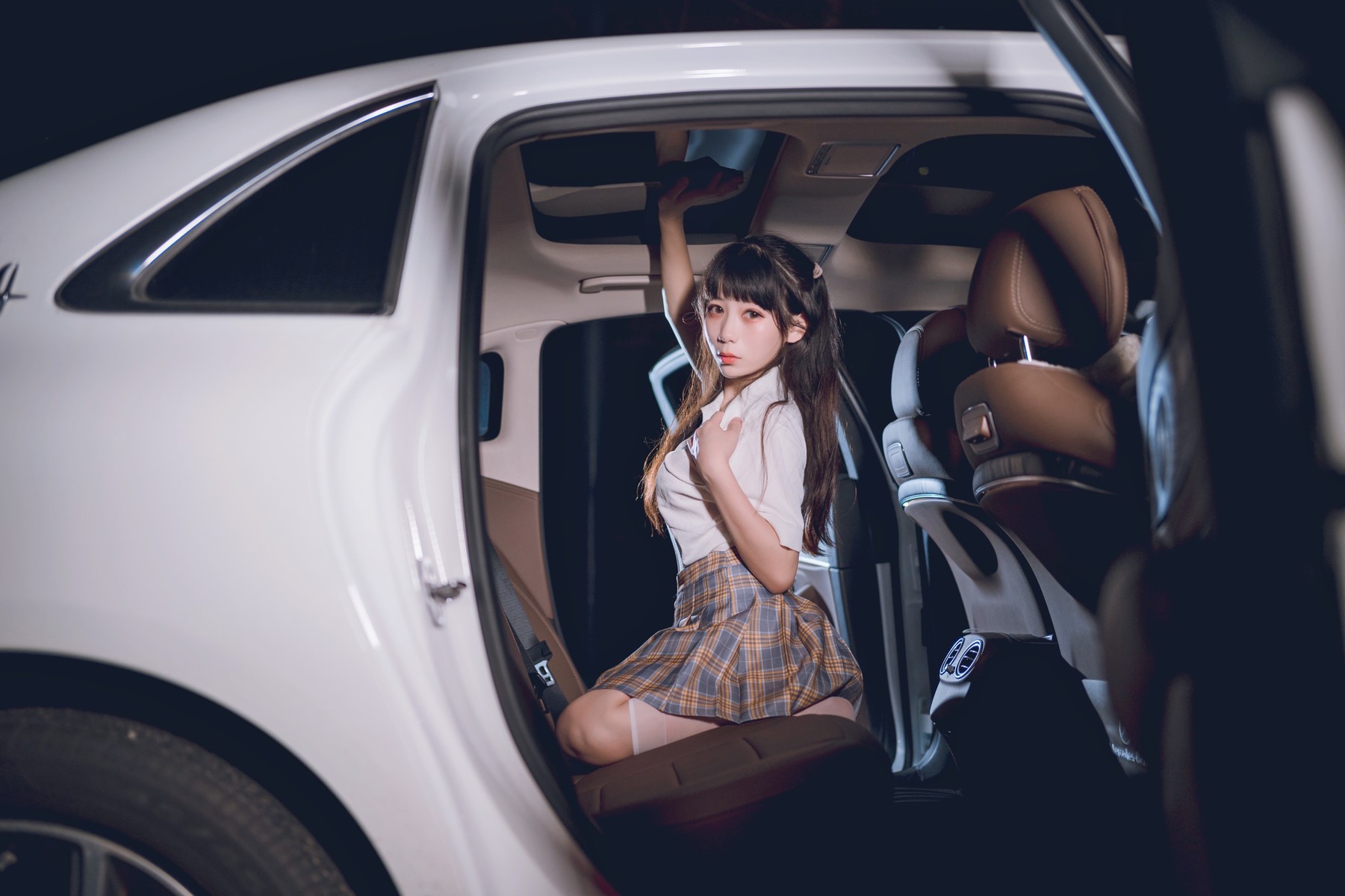 Cosplay Usejan蓝蓝 奔驰 22