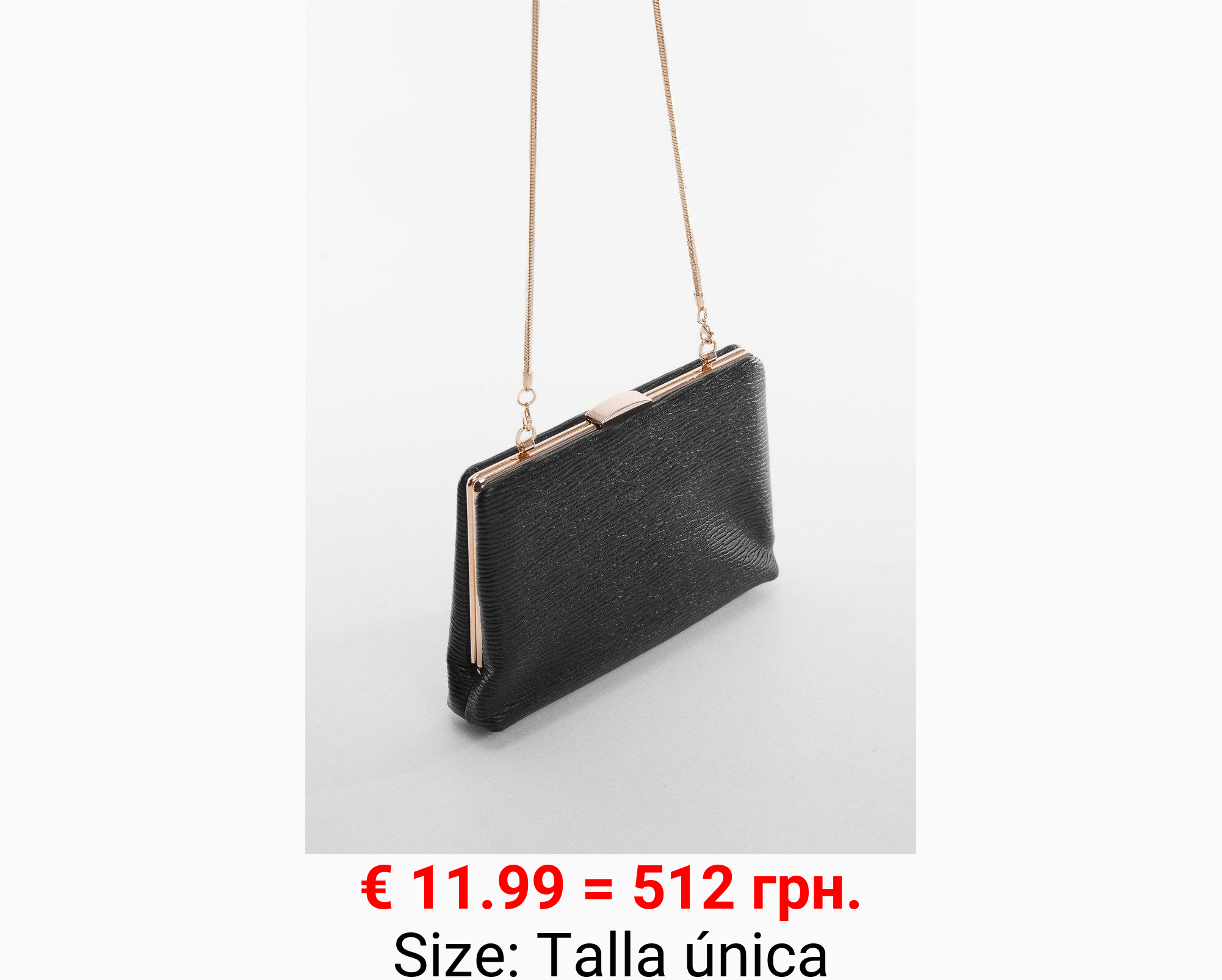 Bolso clutch cadena