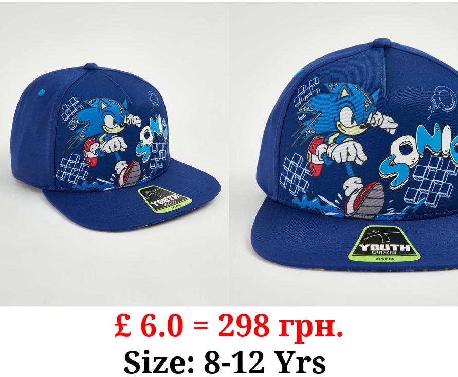 Sonic The Hedgehog Blue Cap