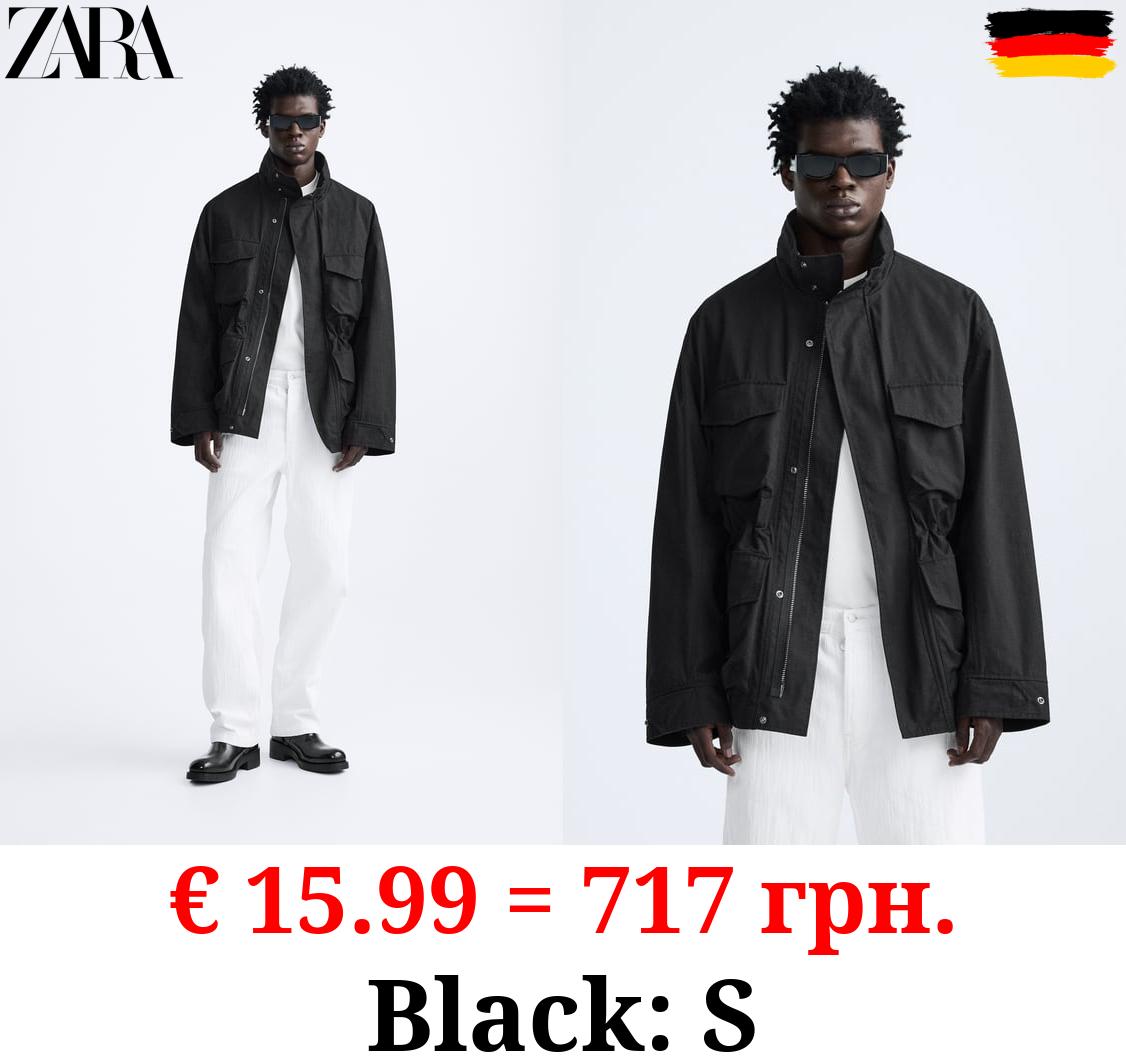 TEXTURED RIPSTOP PARKA