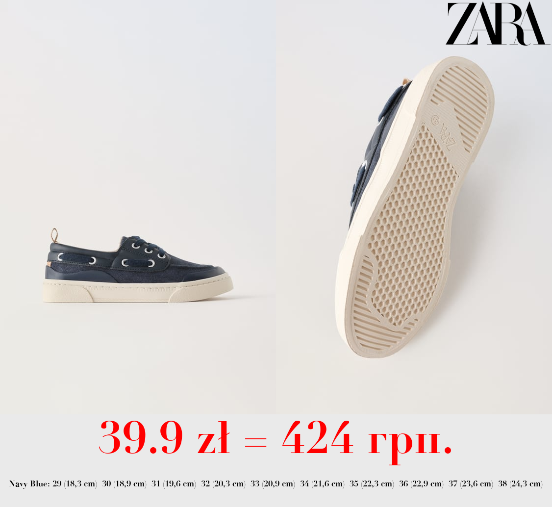 SPORTY DECK SHOES