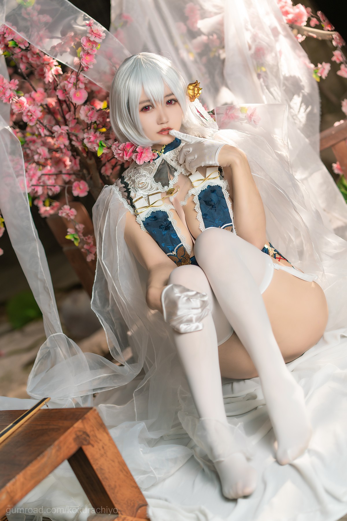 Cosplay 小仓千代 天狼星旗袍 7