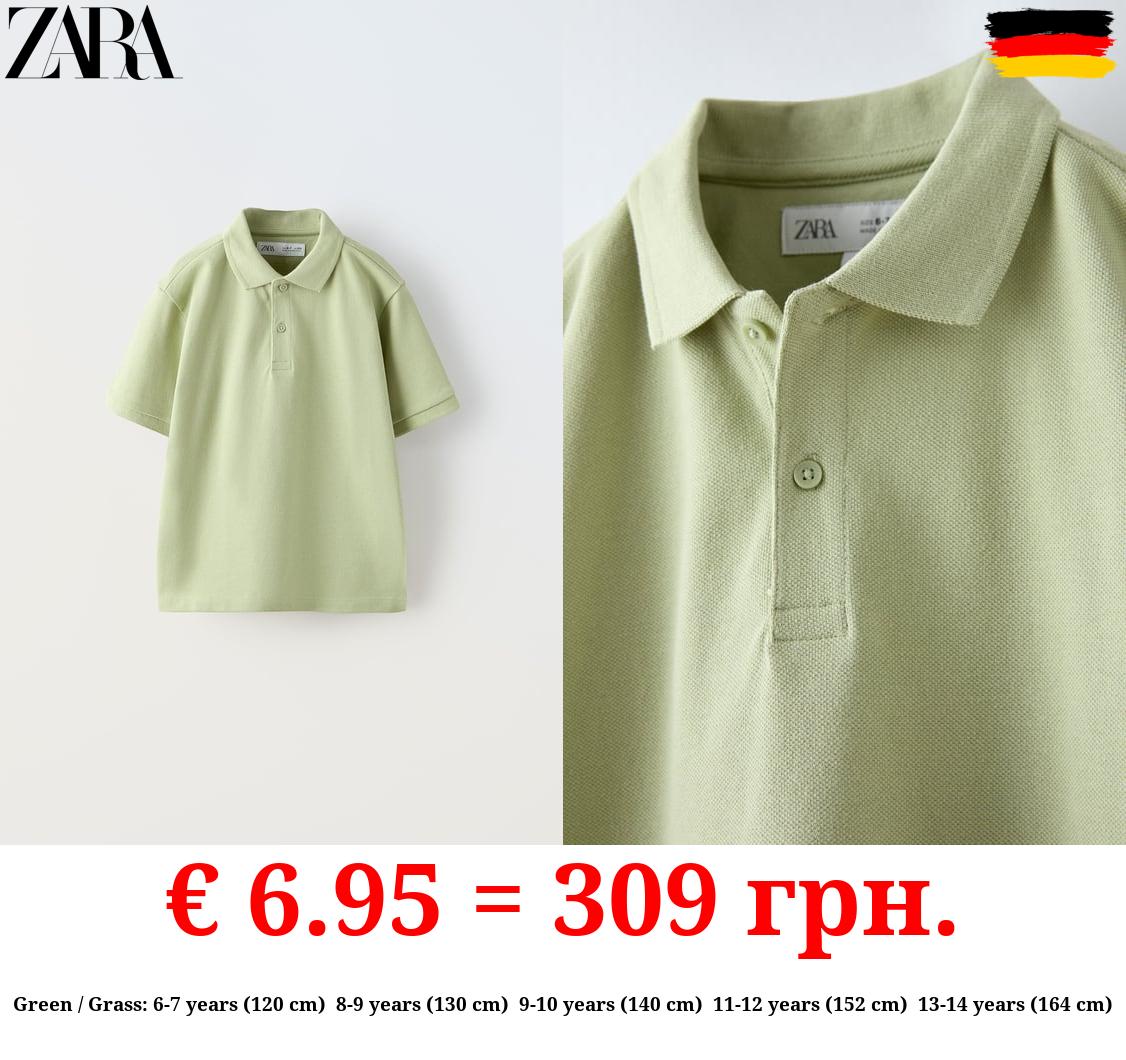 BASIC PLAIN POLO SHIRT