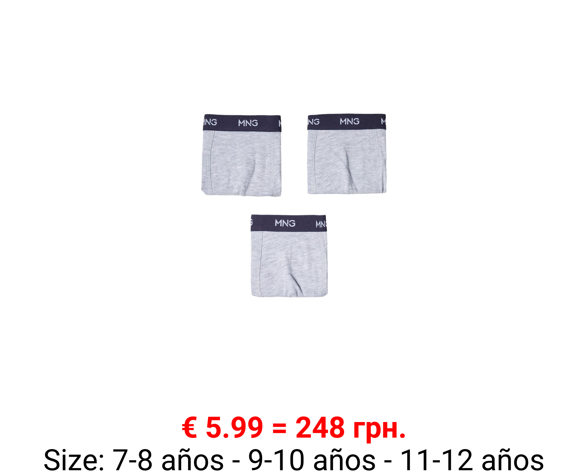 Pack 3 bóxers combinados