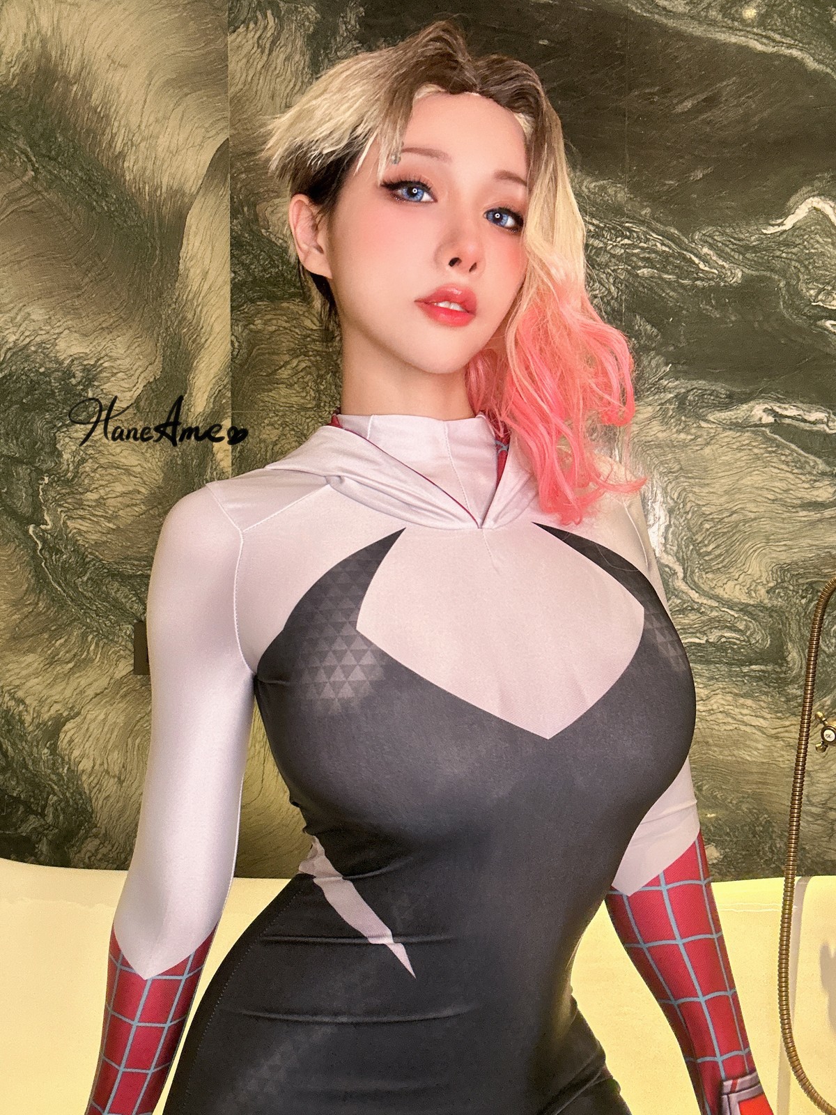 Cosplay 雨波HaneAme Gwen SpiderMan 24