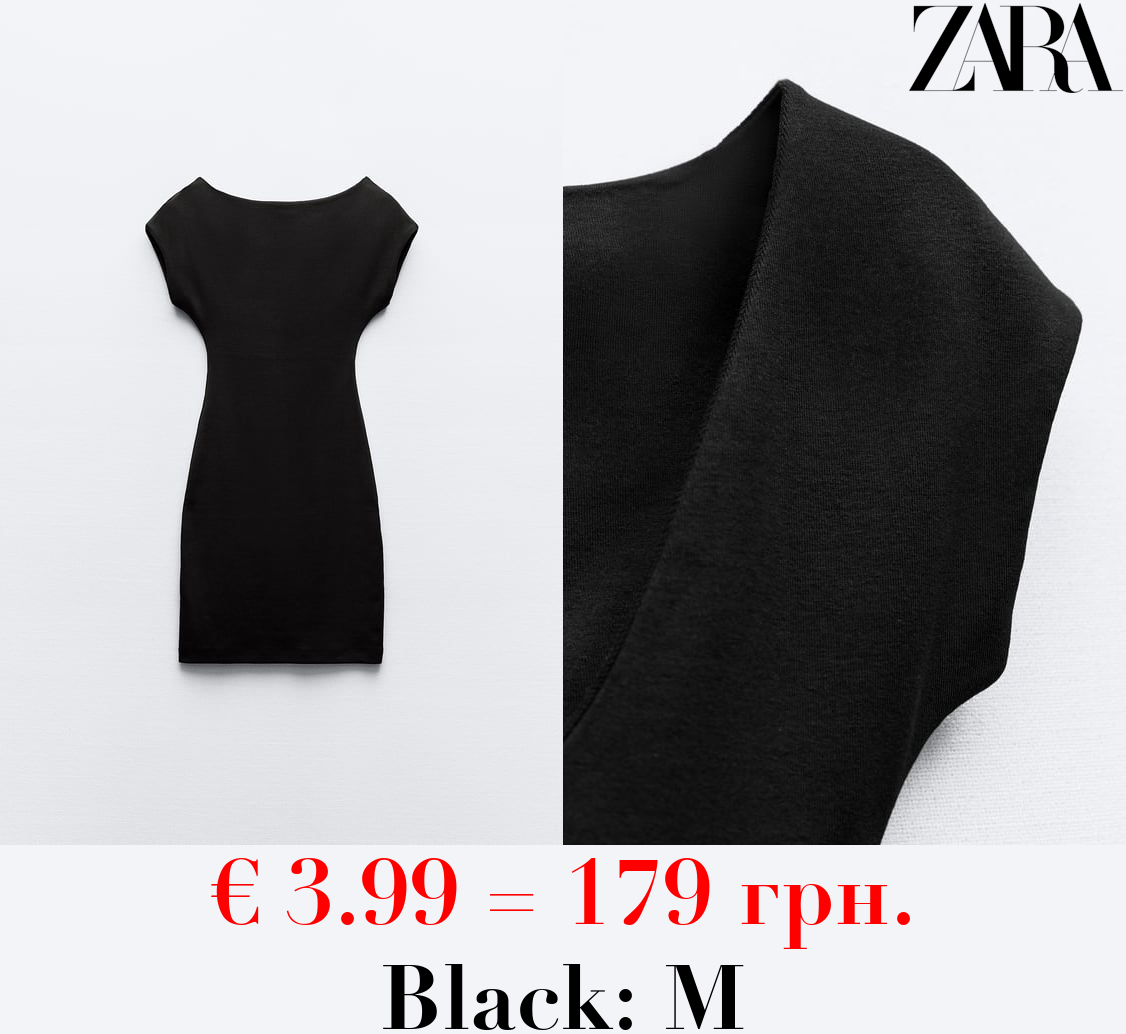 SHORT OPEN-BACK DRESS