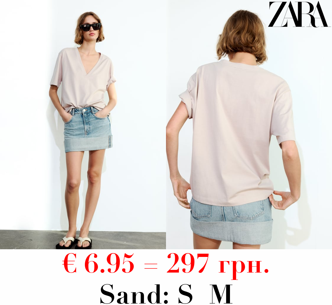 BASIC COTTON T-SHIRT