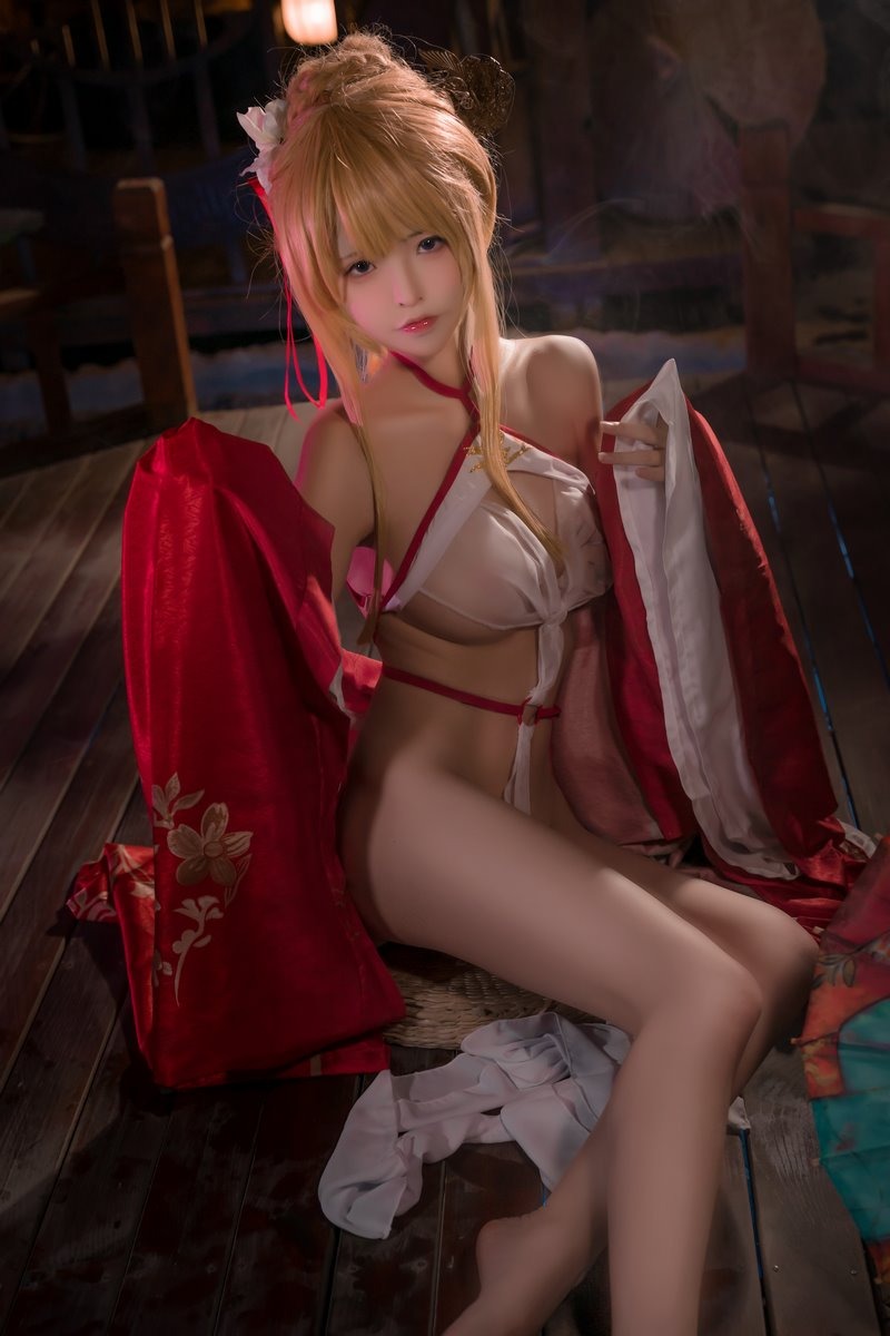 [Cos]可可老师 - 碧蓝航线 光荣凉夜春雪 [50P] 28