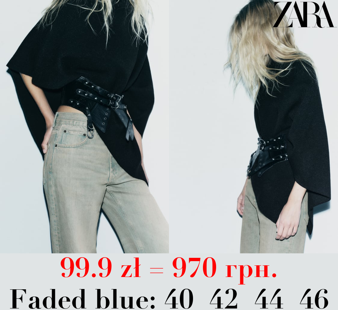 ZW COLLECTION RELAXED BOYFRIEND MID-RISE JEANS