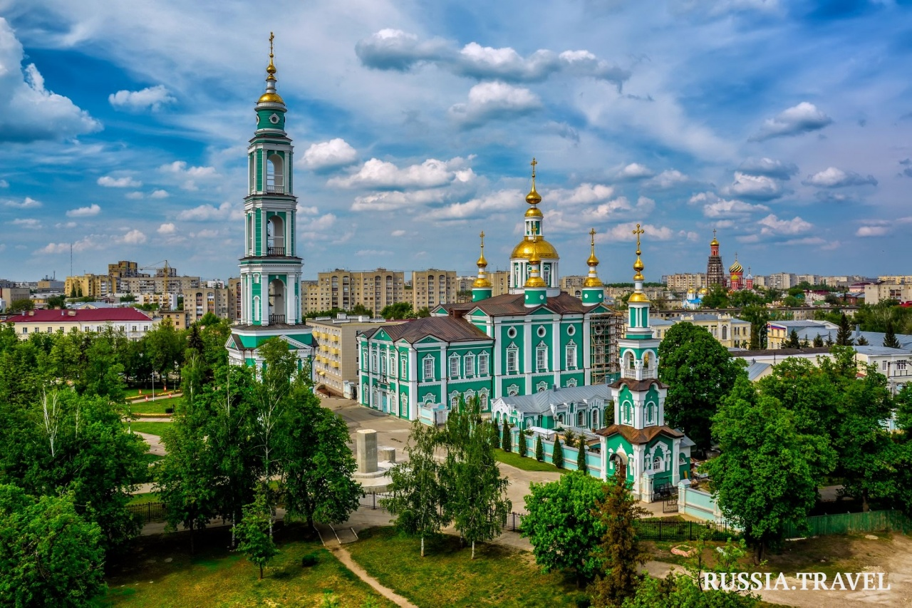 Тамбов видео города. Вознесенский монастырь (Тамбов).