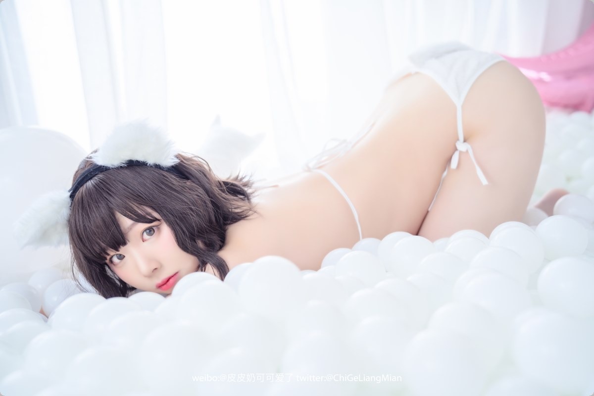 [Cos]皮皮奶 - 白猫[50P] 40