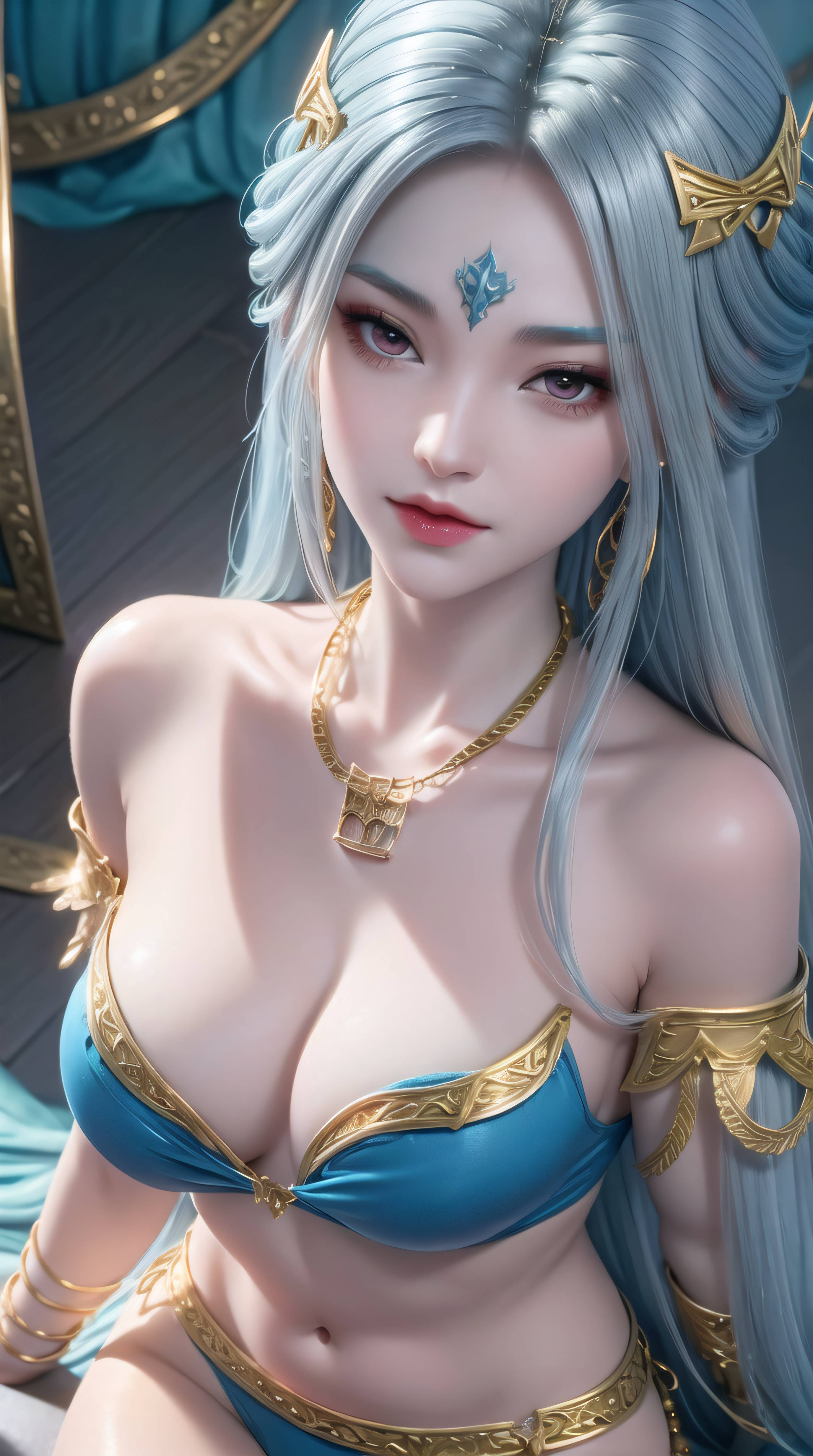 图片[13]-眷思量-奉眠 蓝色比基尼-六色网