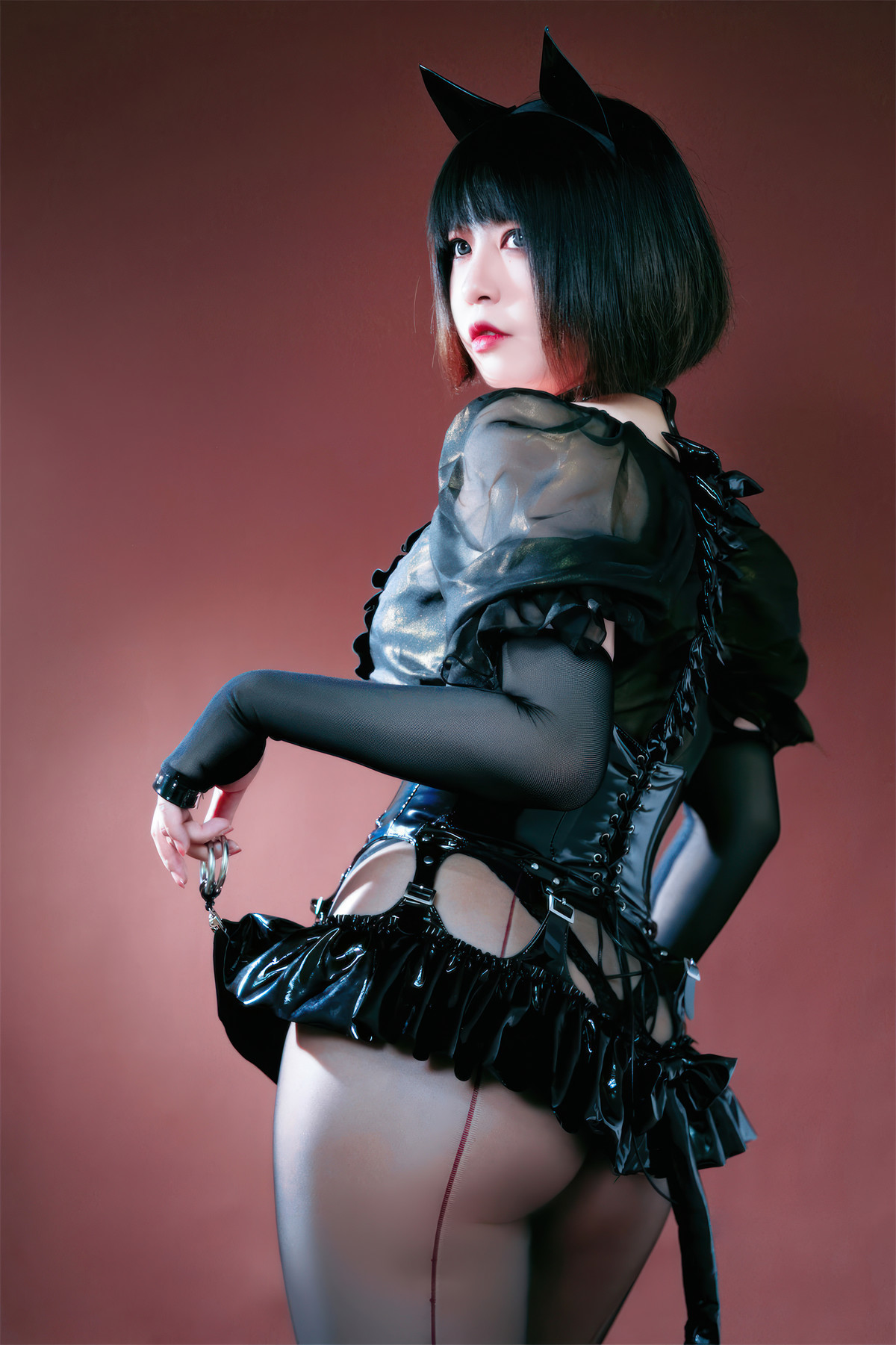 Cosplay 半半子Banbanko 黑猫NEKO 12