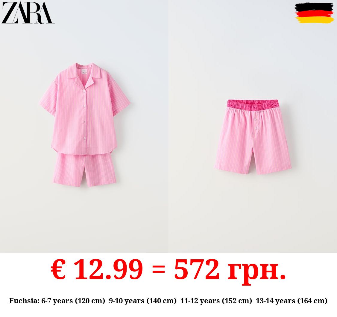 6-14 YEARS/ STRIPED CO-ORD