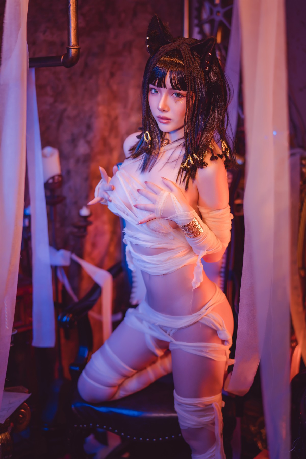Cosplay 雯妹 木乃伊 Mummy 28