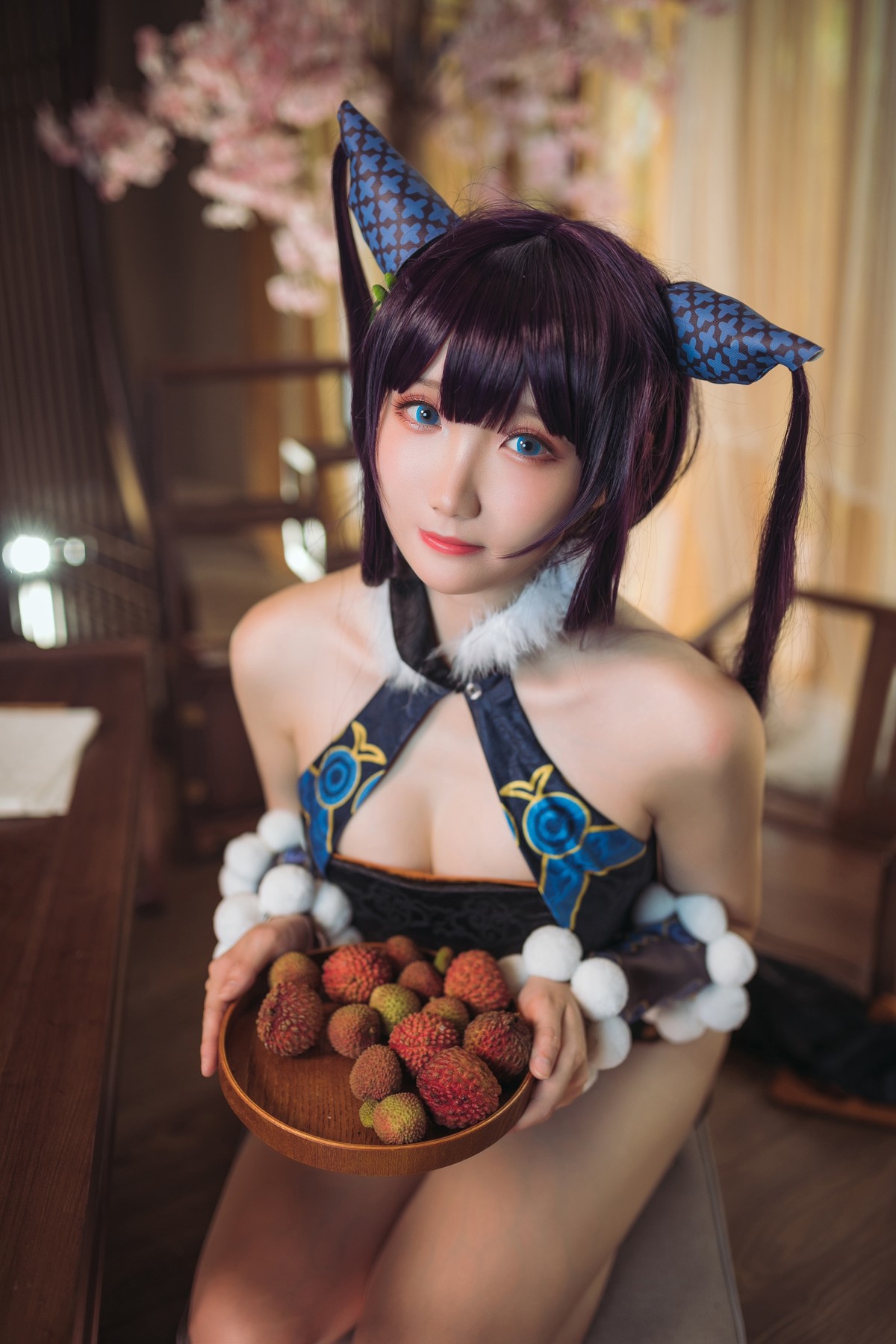 Cosplay 瓜希酱 杨贵妃 15