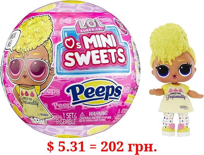 L.O.L. Surprise! LOL Surprise Loves Mini Sweets Peeps - Tough Chick with Collectible Doll, 7 Surprises, Spring Theme, Peeps Limited Edition Doll- Great Gift for Girls Age 4+