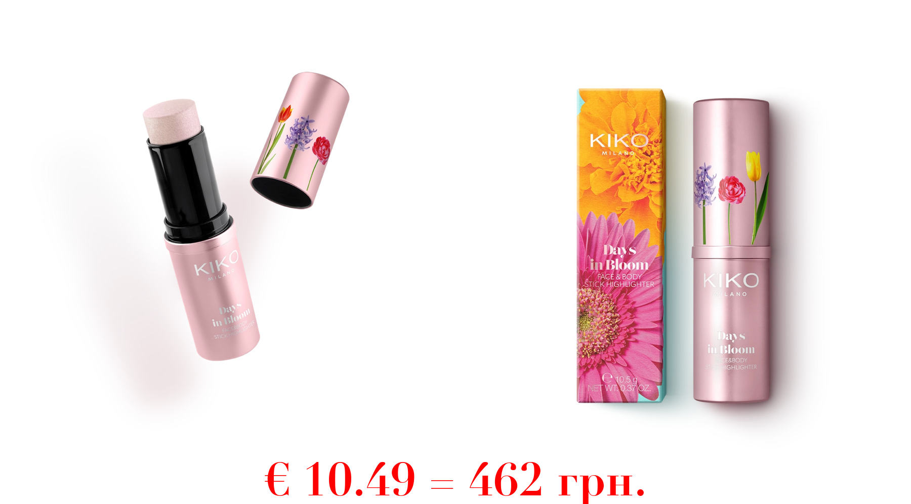 days in bloom face&body stick highlighter