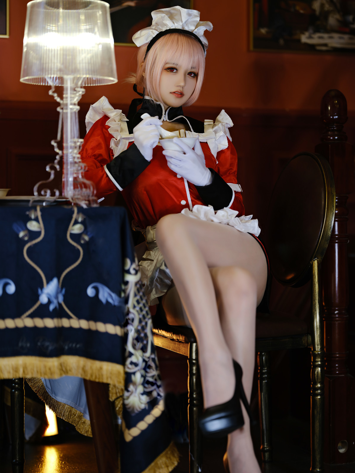 Cosplay 小仓千代w 南丁女仆 13