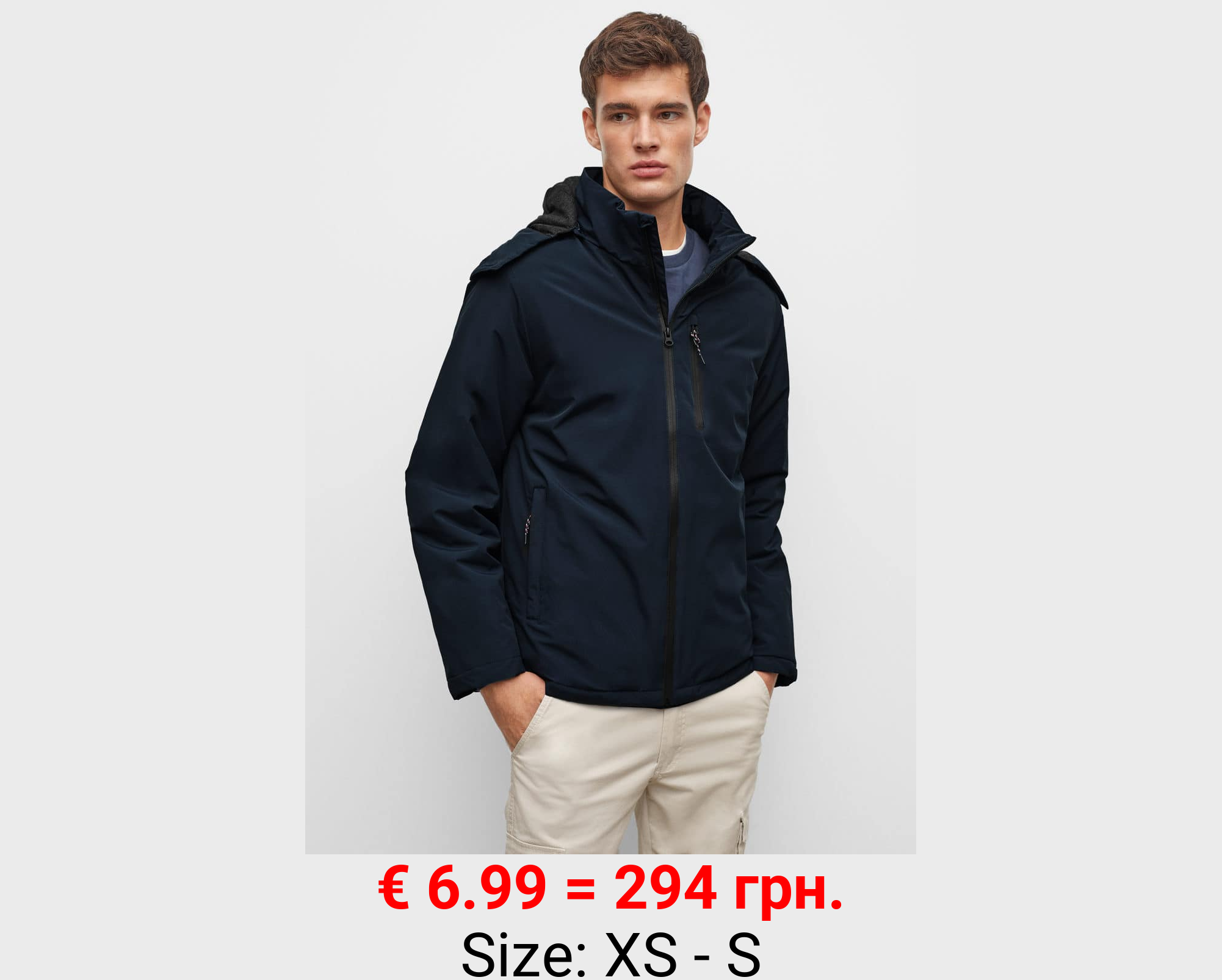 Anorak bolsillos cremallera