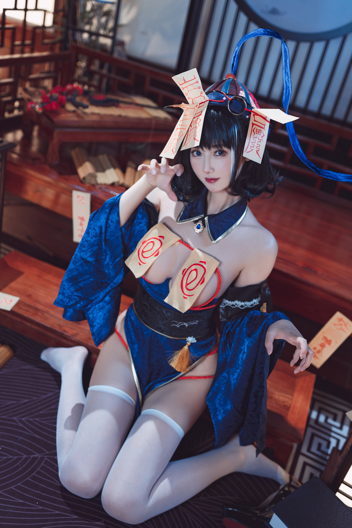 Cosplay 羽生三未 华甲欢庆僵尸三未全 37