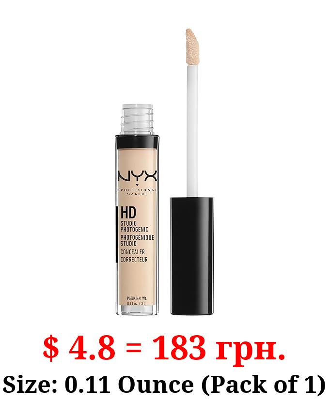 NYX PROFESSIONAL MAKEUP HD Studio Photogenic Concealer Wand, Medium Coverage - Porcelain