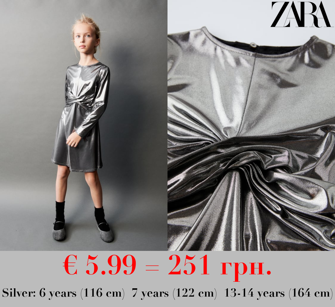 METALLIC DRESS