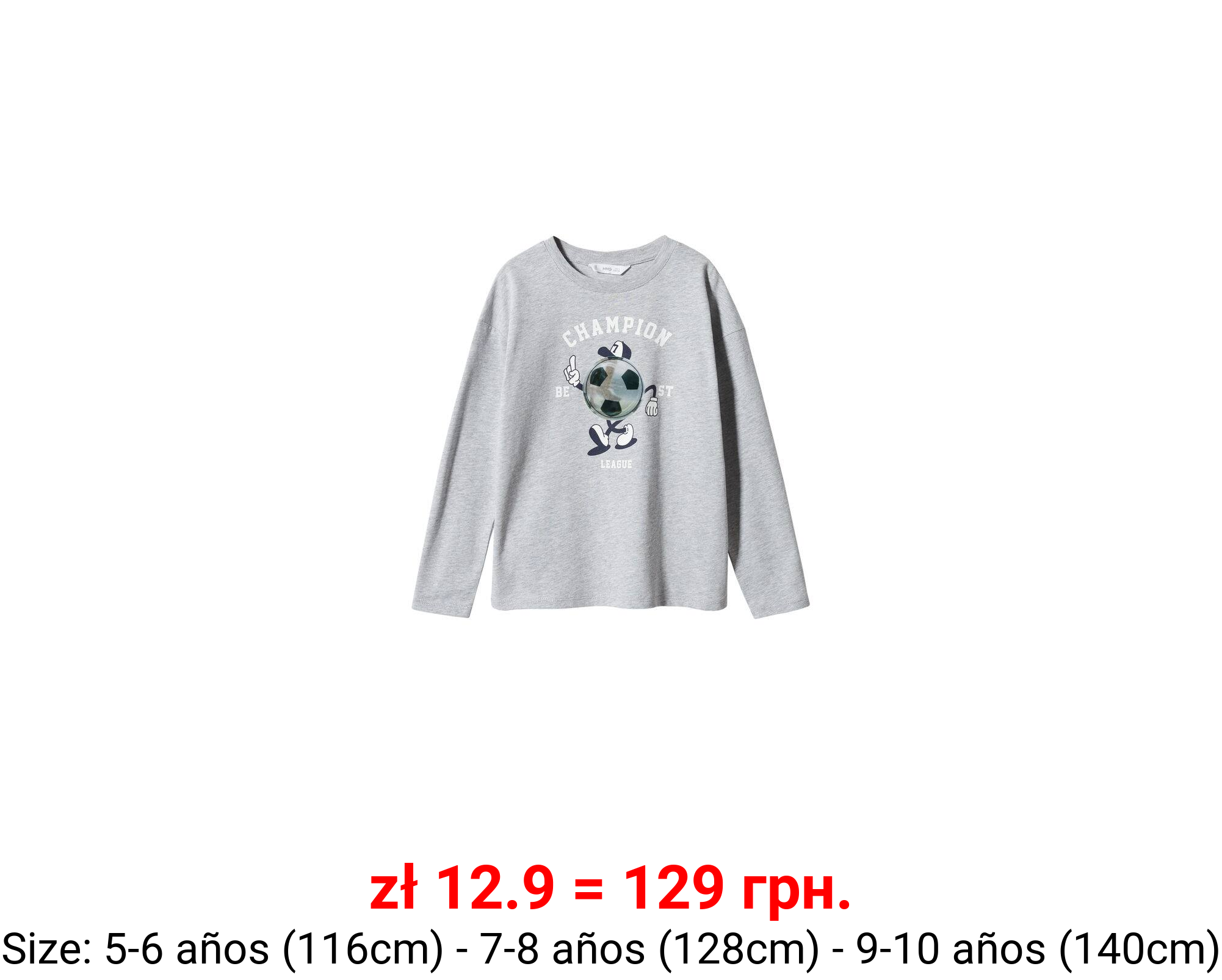 Camiseta manga larga lenticular