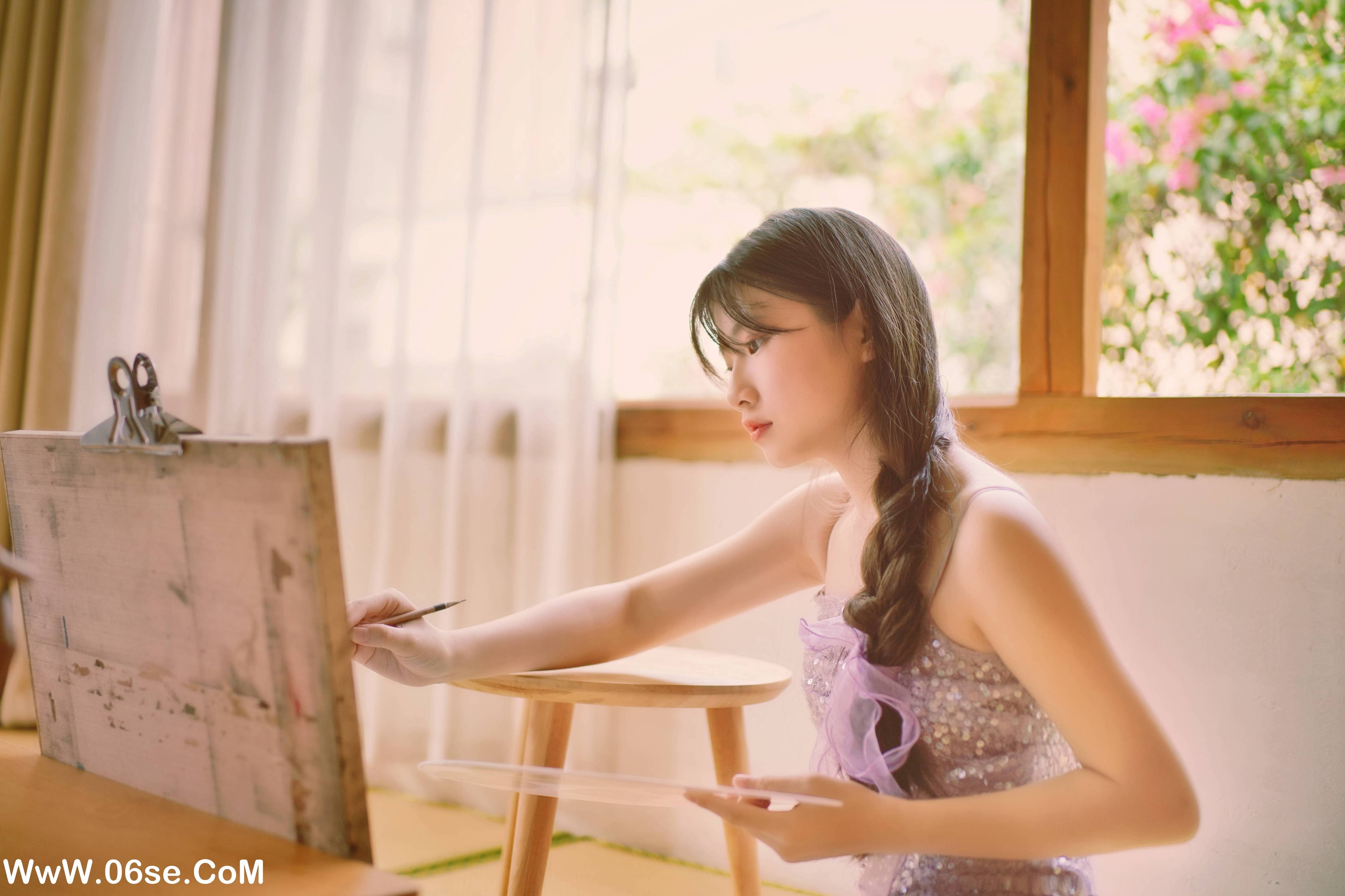 图片[3]-[YITUYU艺图语]2022.09.28 十七岁少女的画室 苏柒[23+1P／228MB]-六色网