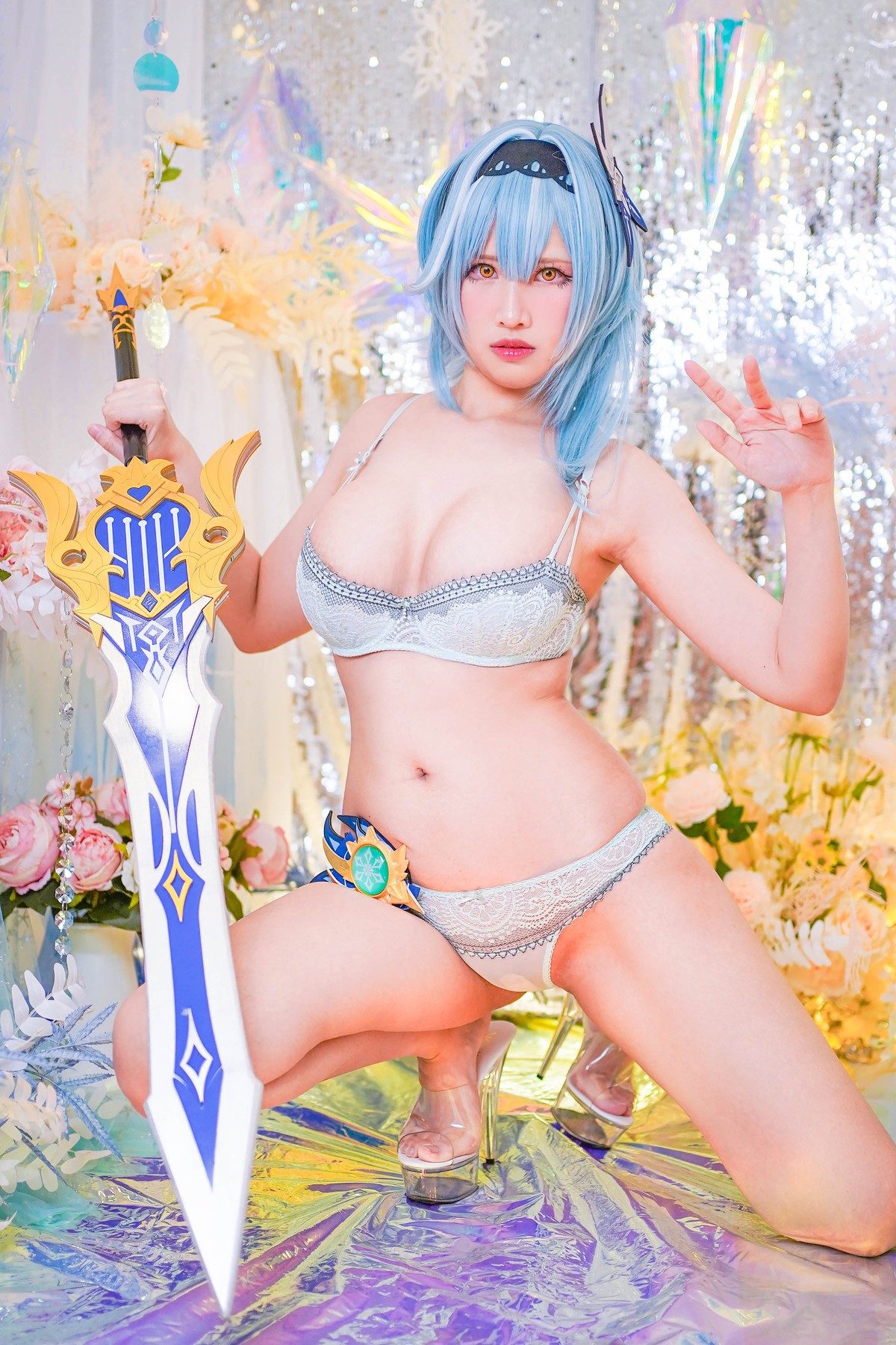 KaYa萱 Cosplay Eula Lawrence 5