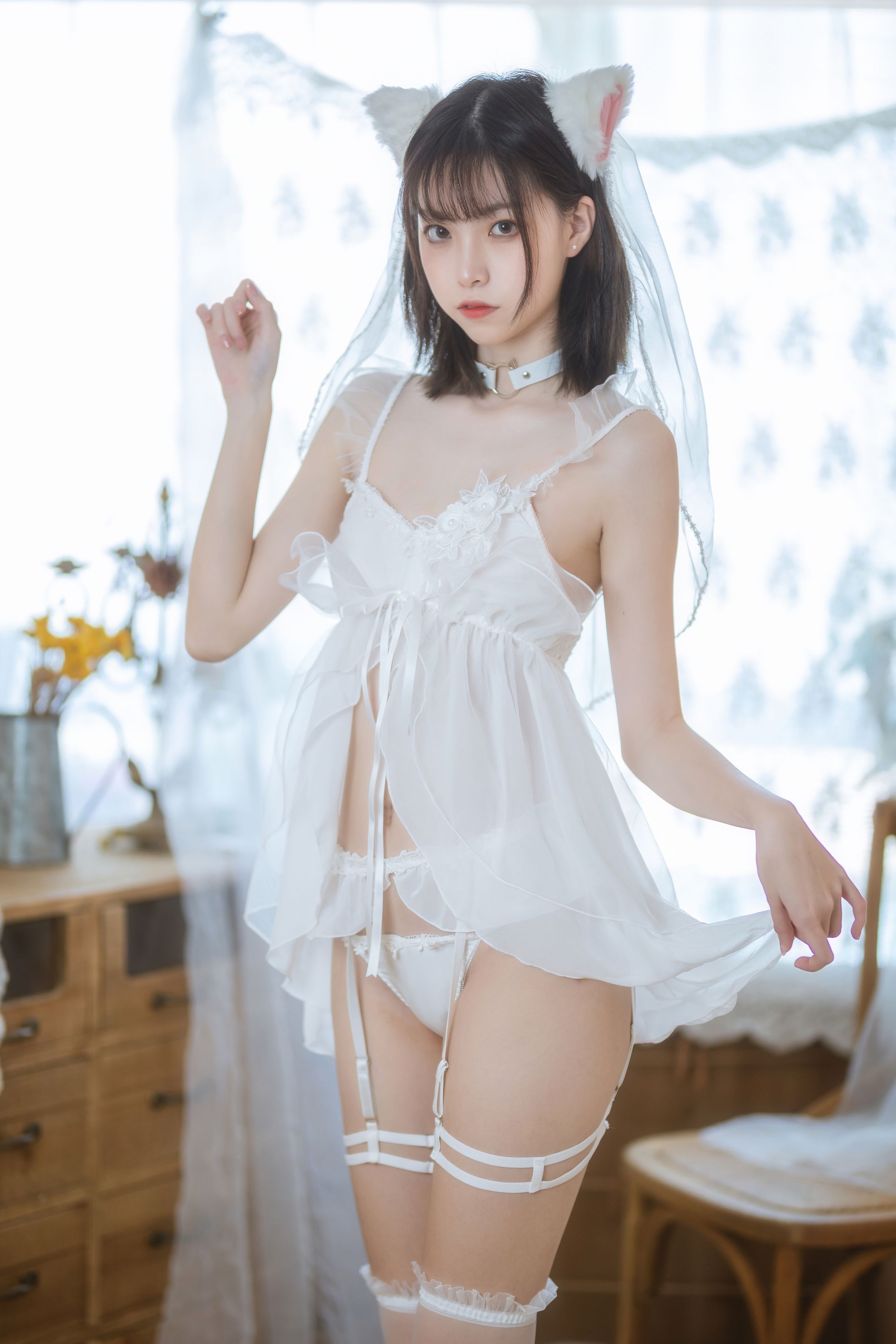 许岚LAN NO.003 少女白色裙[41P-627MB] 17