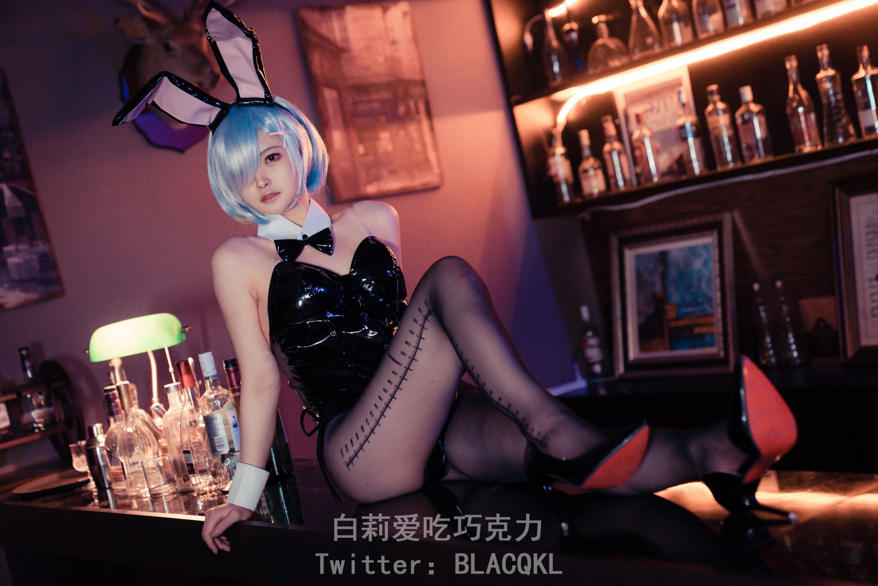 白莉愛吃巧克力 蕾姆兔女郎 22