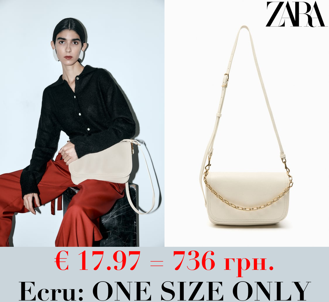 BASIC CROSSBODY BAG WITH CHAIN