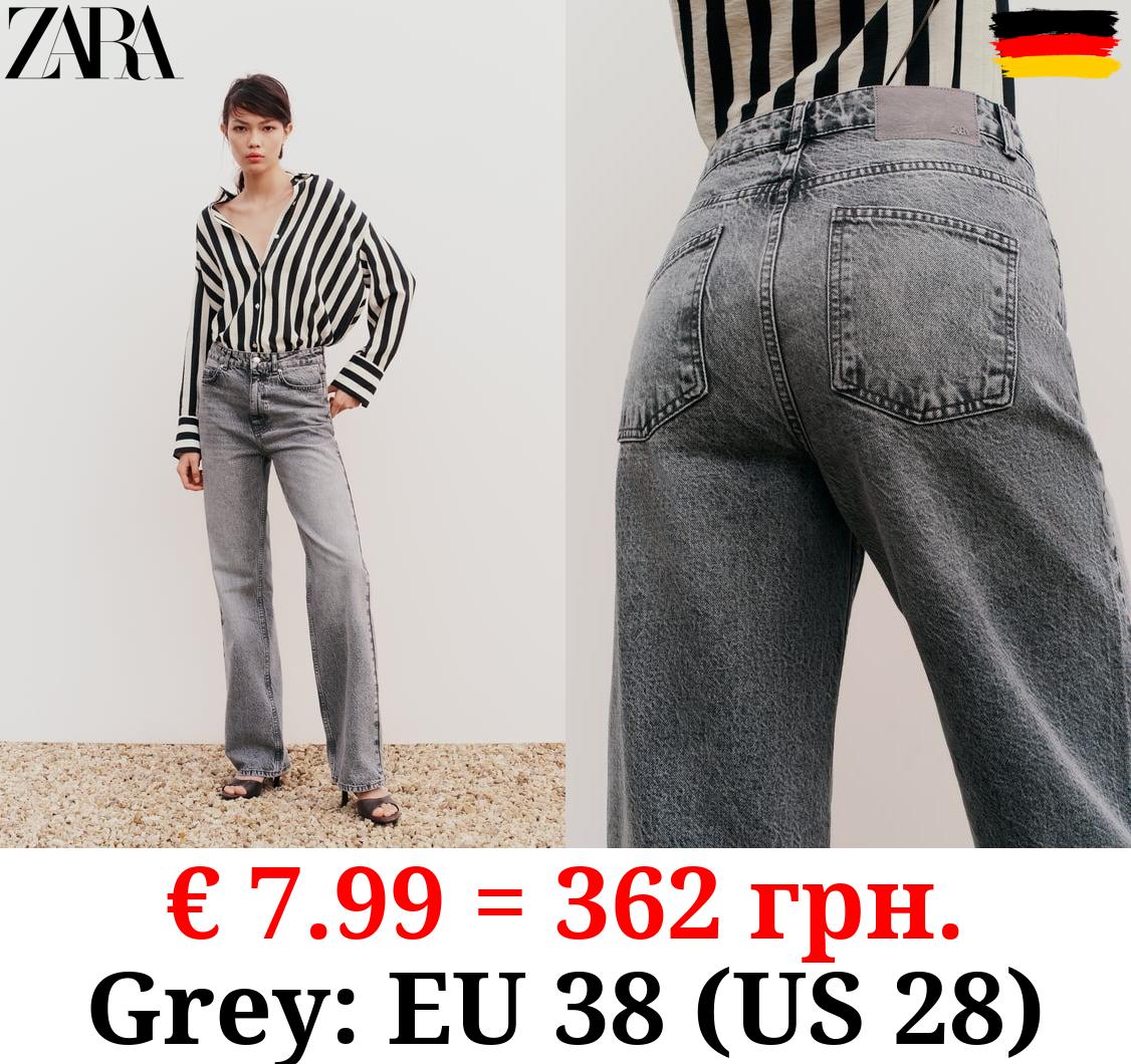 Z1975 STRAIGHT-FIT HIGH-WAIST FULL LENGTH JEANS
