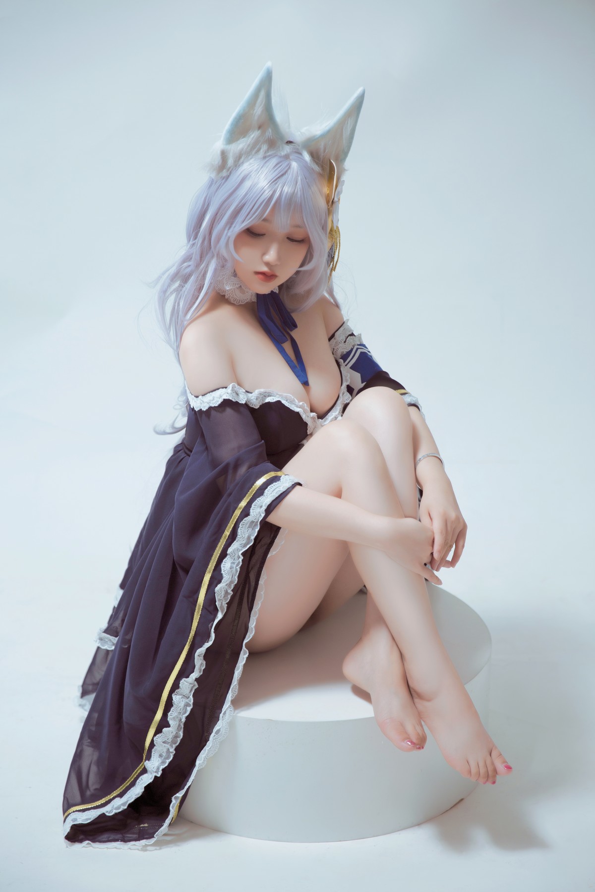 Cosplay Ruby蘸酱美美 Shinano 信浓礼服 16
