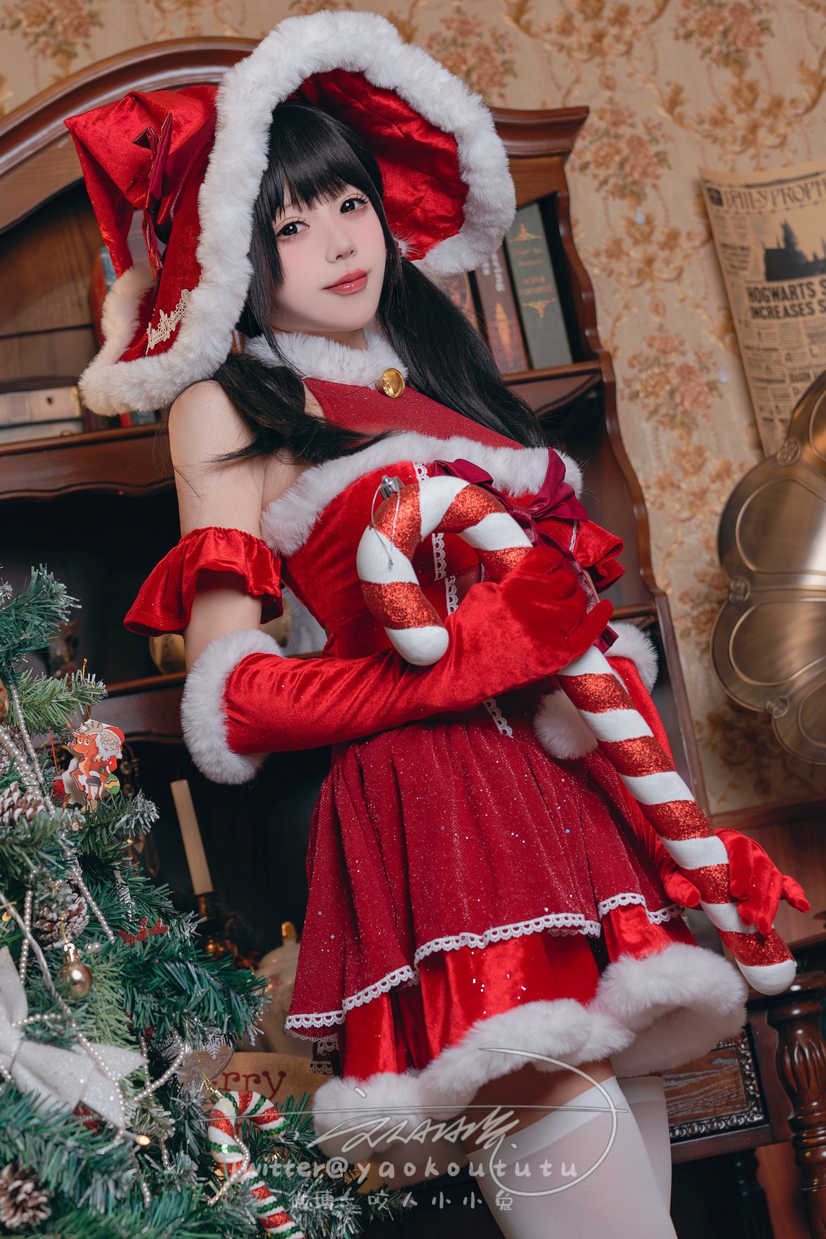 Cosplay 黏黏团子兔 魔女圣诞夜 Christmas Eve Set.01 4