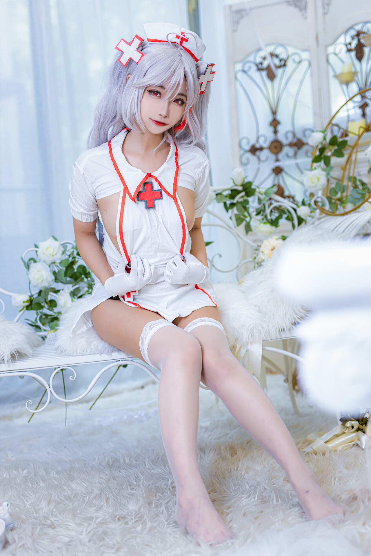 [Momoko葵葵] Prinz Eugen 欧根亲王 Nurse 护士 13