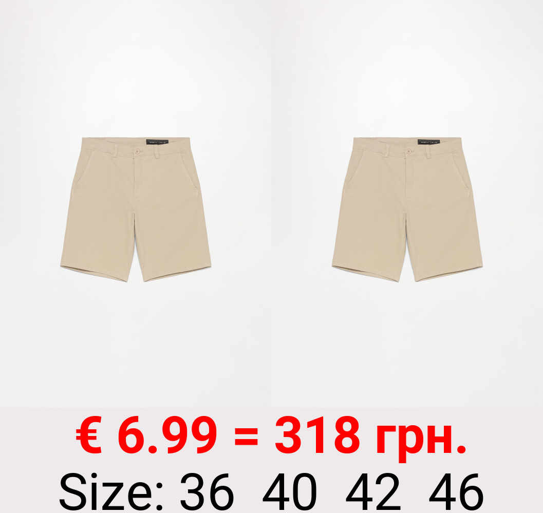 Rustic Bermuda shorts