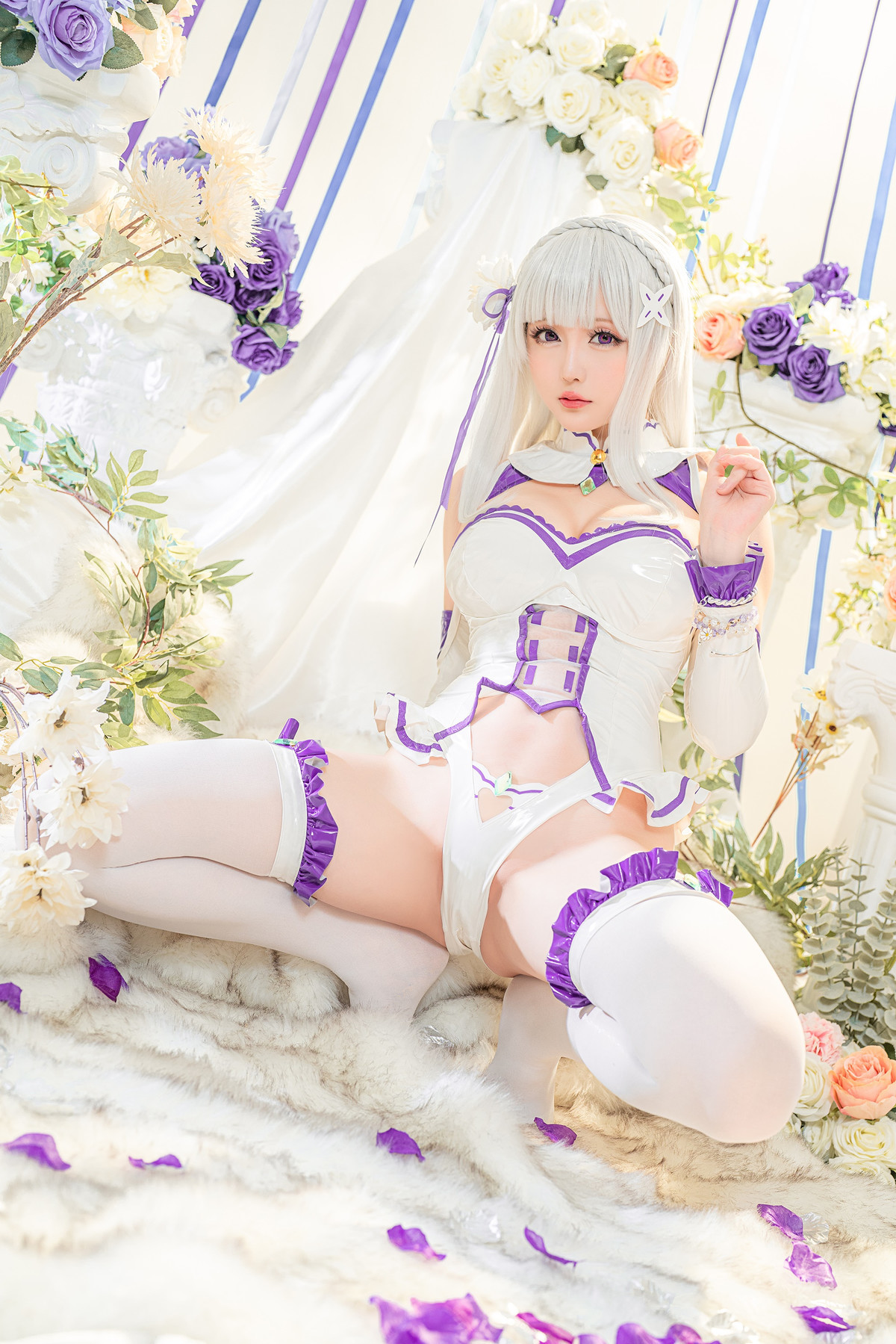 Hoshilily 小姐姐星之迟迟 Cosplay 爱蜜莉雅 59