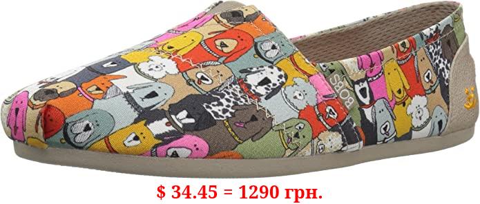 Skechers BOBS Women's Plush-Wag Party Ballet Flat