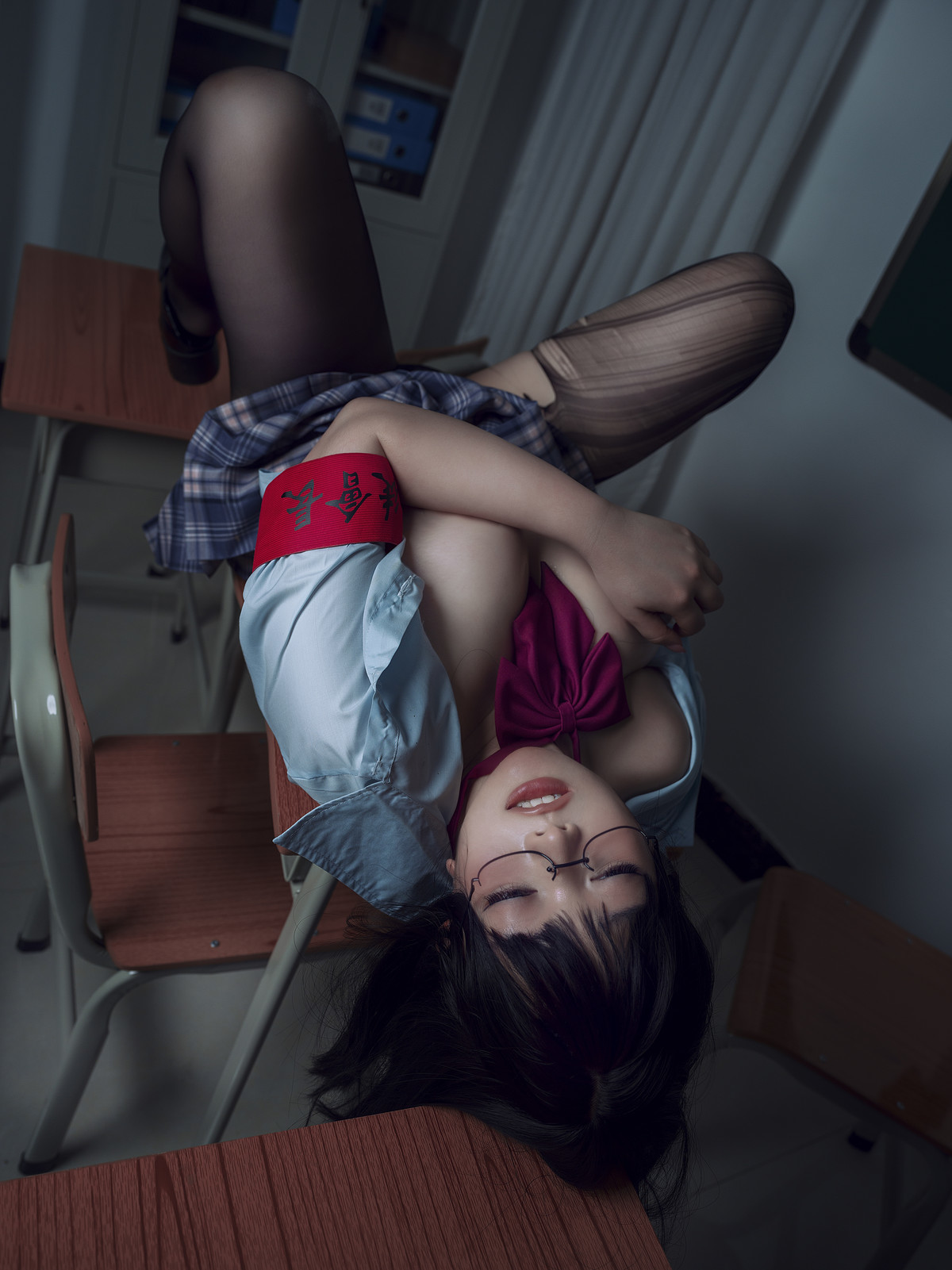 NinJA阿寨寨写真 Cosplay 生徒会长 14