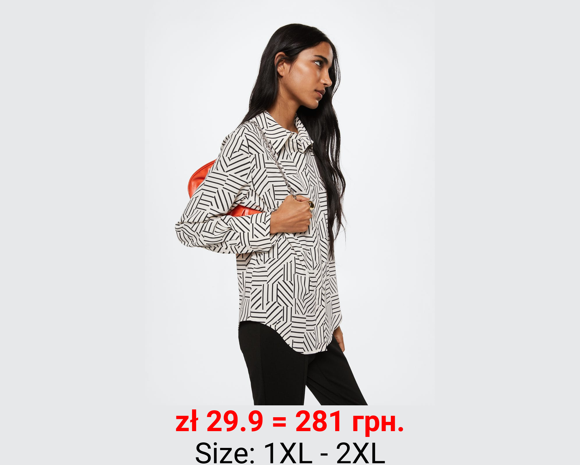 Camisa fluida botones