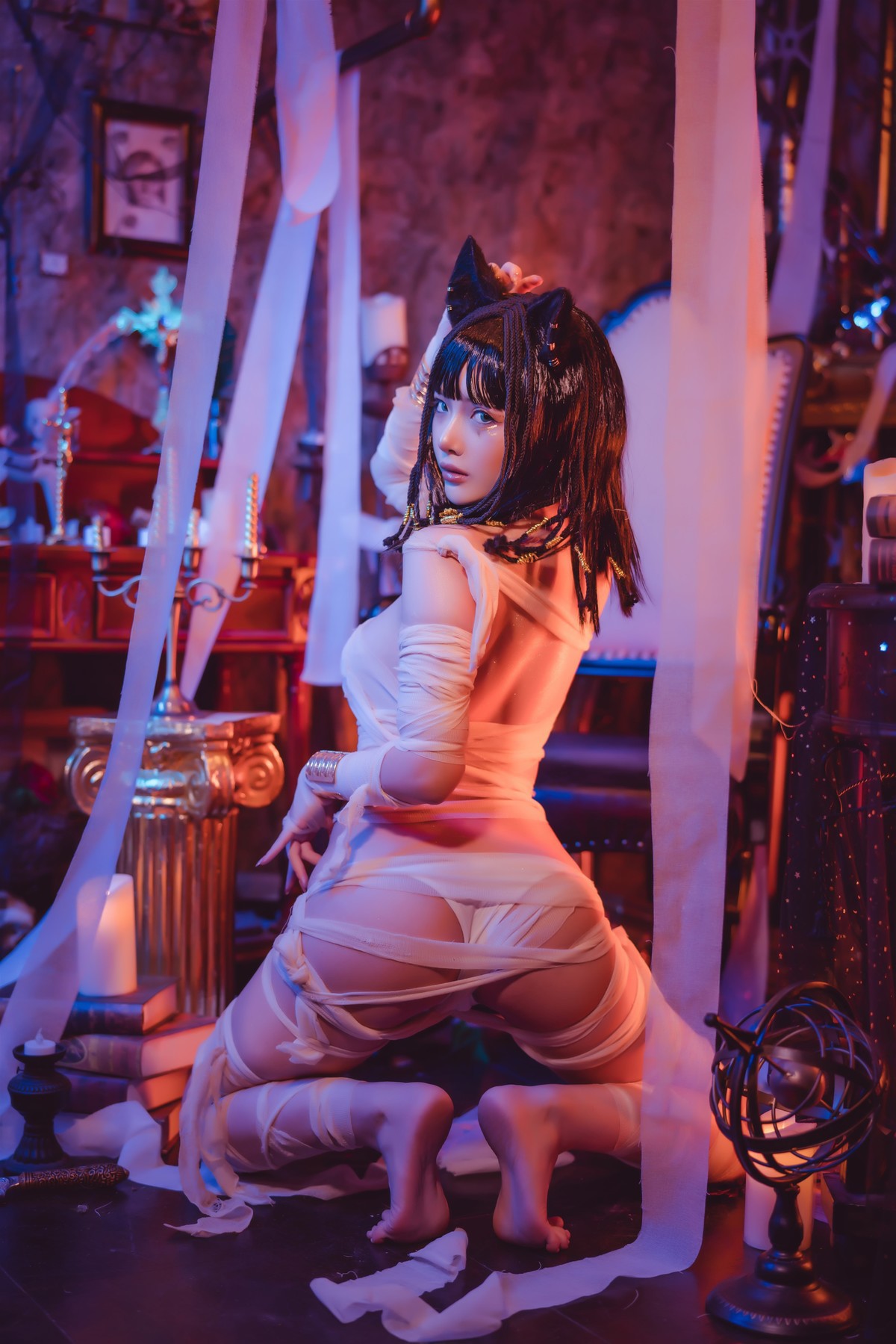 Cosplay 雯妹 木乃伊 Mummy 4