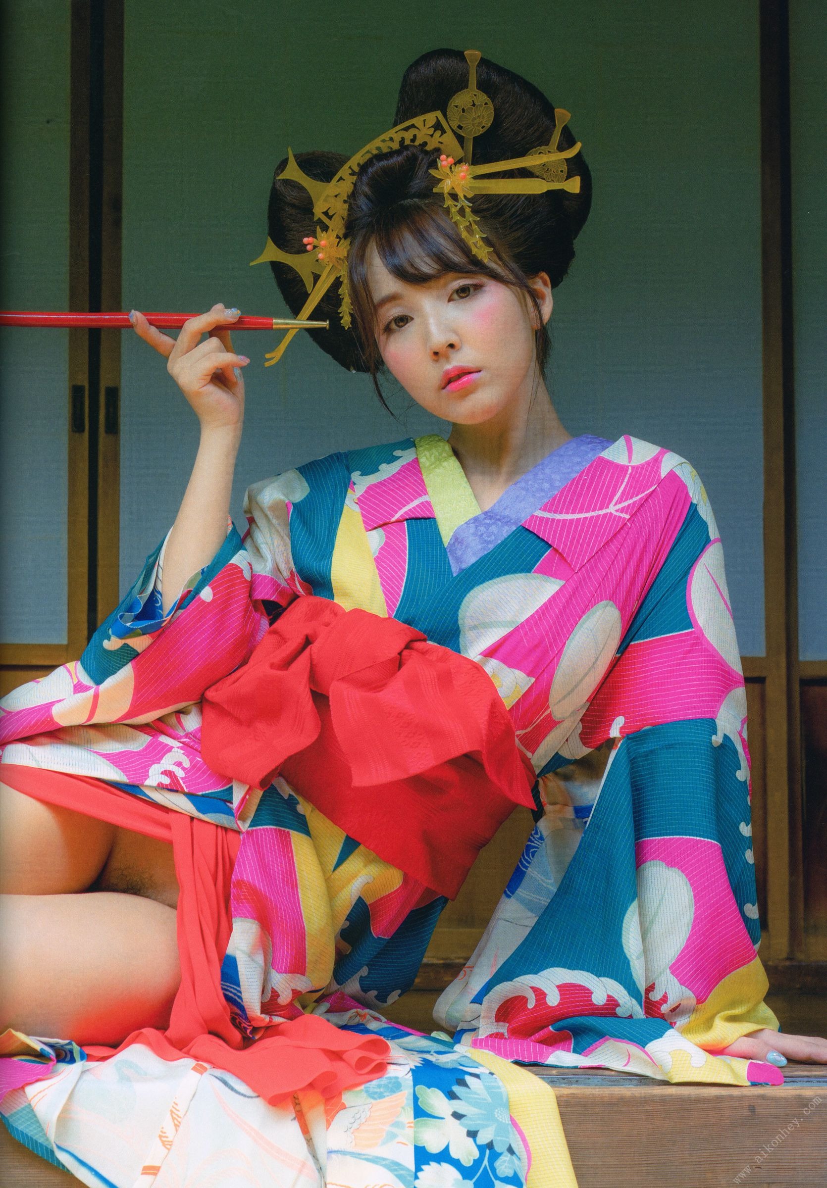 三上悠亜 花魁写真集『和美写美』 5