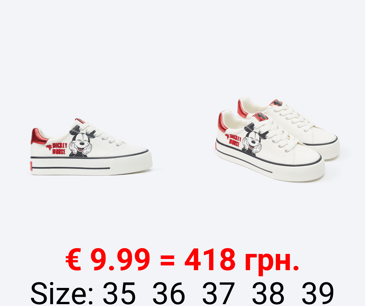 MICKEY ©DISNEY block sneakers