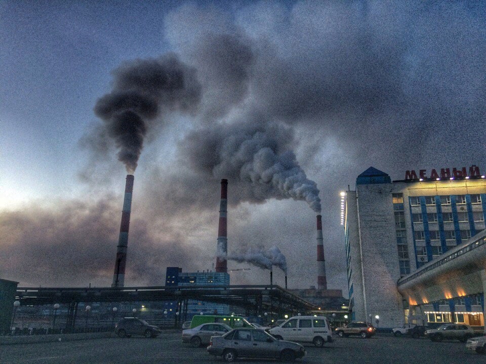 Презентация экология норильска